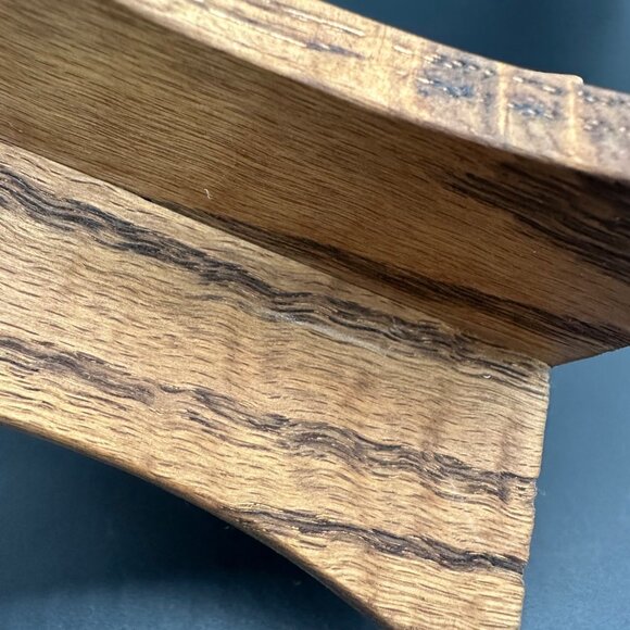 Vintage Mid Century Modern Wooden Candle Holder Display Stands Retro Set of 3 - Picture 5 of 12